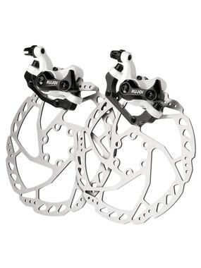 Bike Disc Brake Kit, Aluminum Front and Rear Caliper, 160mm Rotor, Missing Bolts